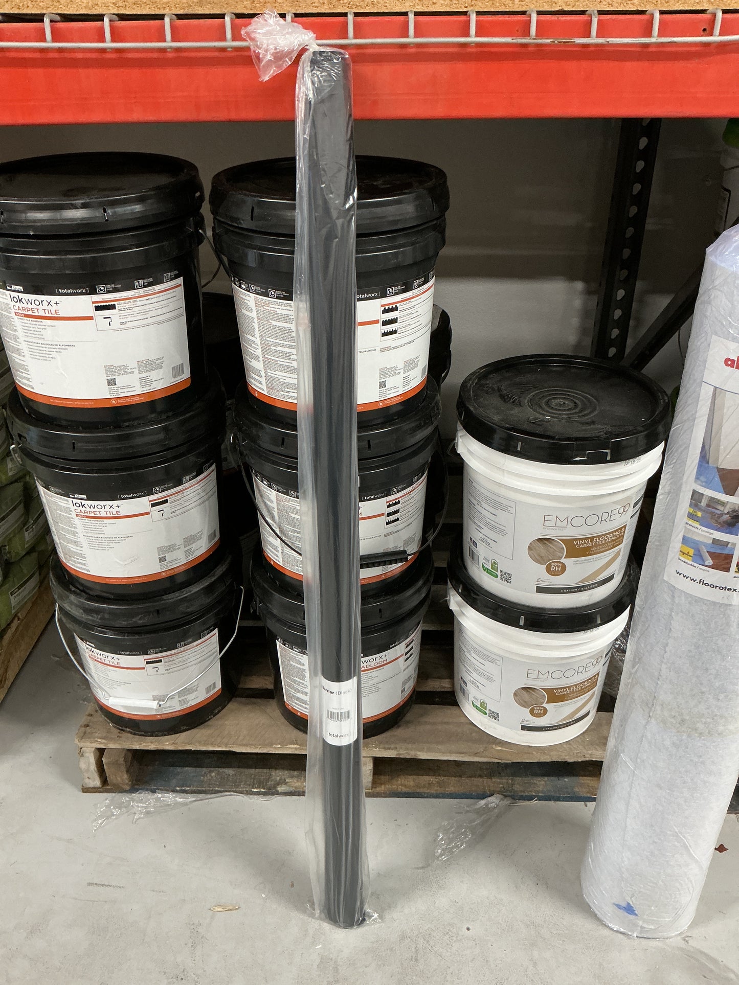 6 Mil Black Poly Sheeting 100 Square FT Roll