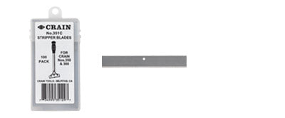 CRAIN #351c Stripper Blades 100pc Box