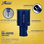 QEP Xtreme 1 3/8" Diamond Hole Saw for Angle Grinder