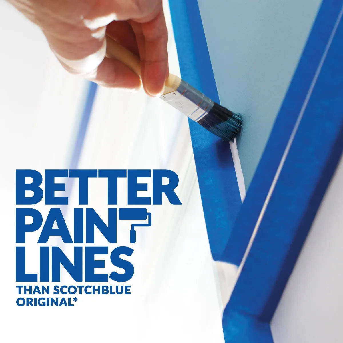 36mm x 55m (1.41in X 60yd) Shurtape Blue Painter's Tape - Multi-Surface