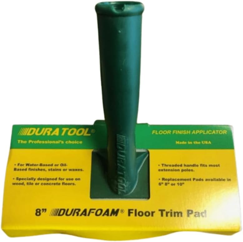 DuraTool 8" Durafoam Floor Trim Pad