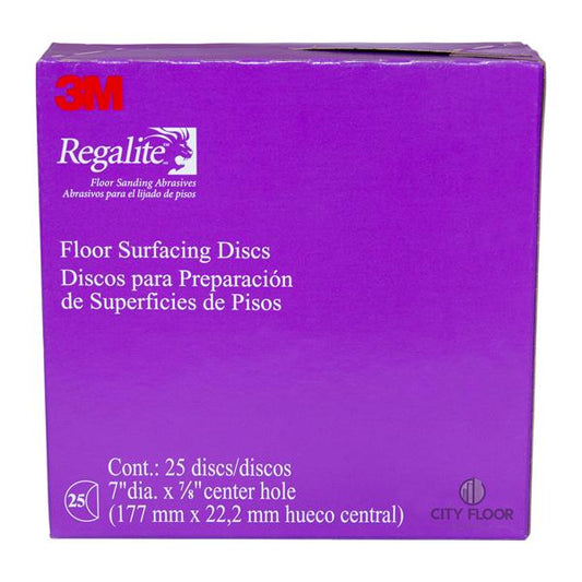 3M Regalite Edger Discs 7" X 7/8" 60 Grit