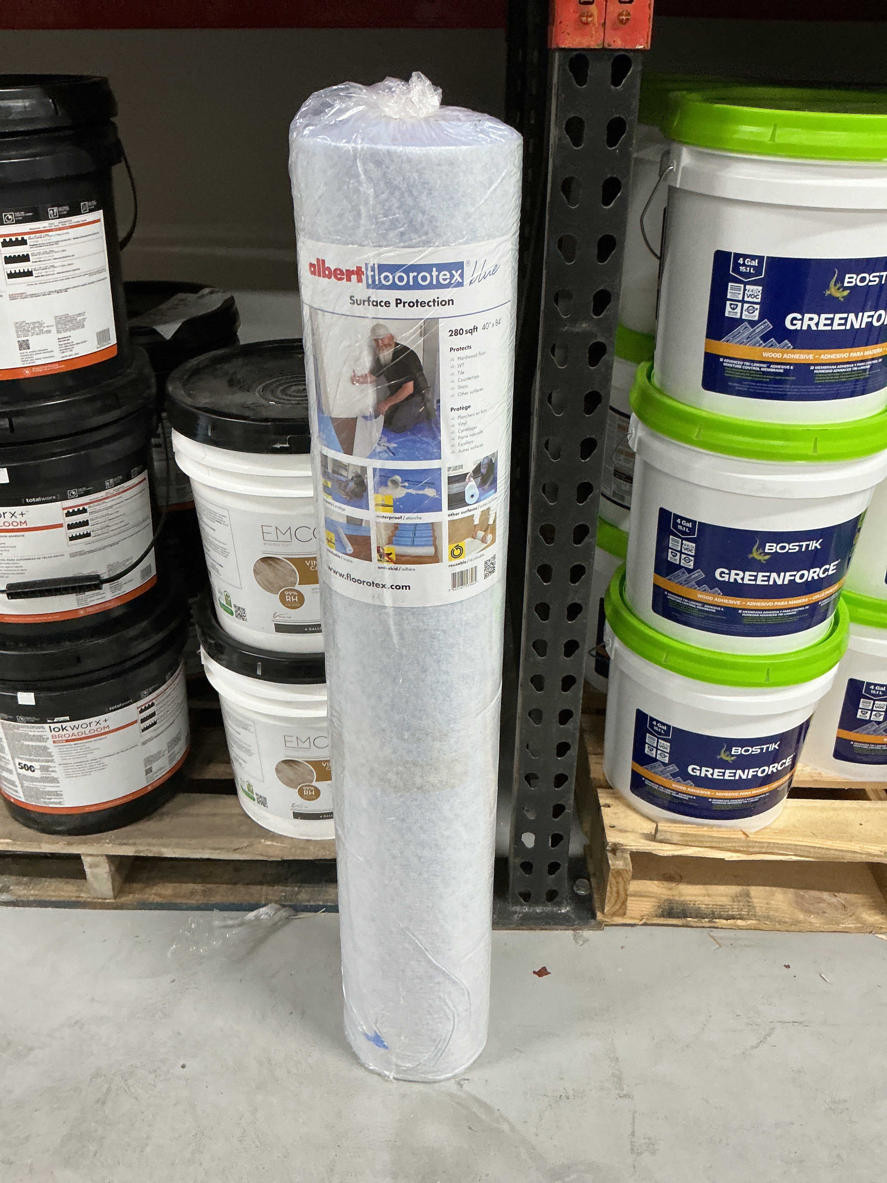 Floorotex Floor Protection Pad (280 Sq/Ft Roll)