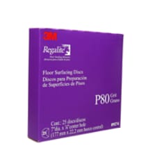 3M Regalite Edger Discs 7" X 7/8" 80 Grit