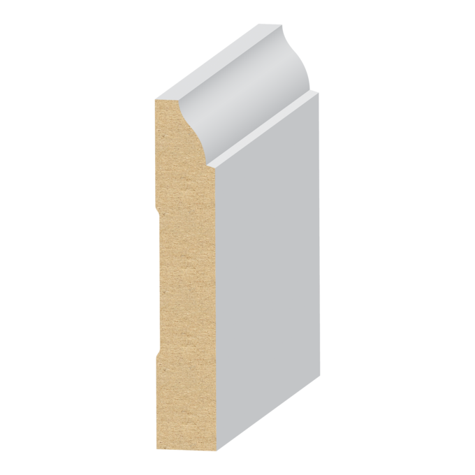 CORONADO BASE UL MDF PRIMED 9/16" X 3-1/4" 16-LF