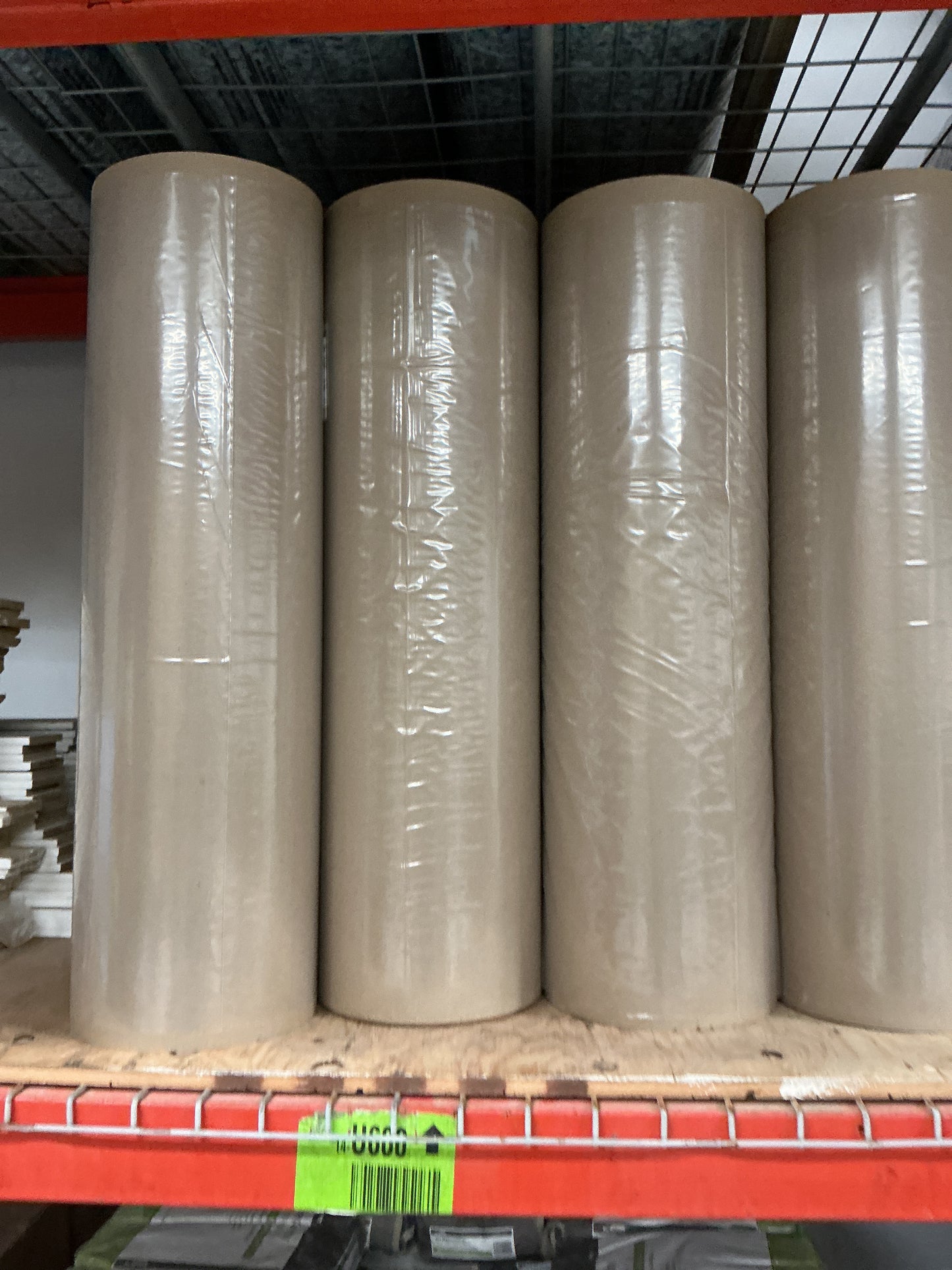 Temporary Board Floor Protection Pad 38' X 100'