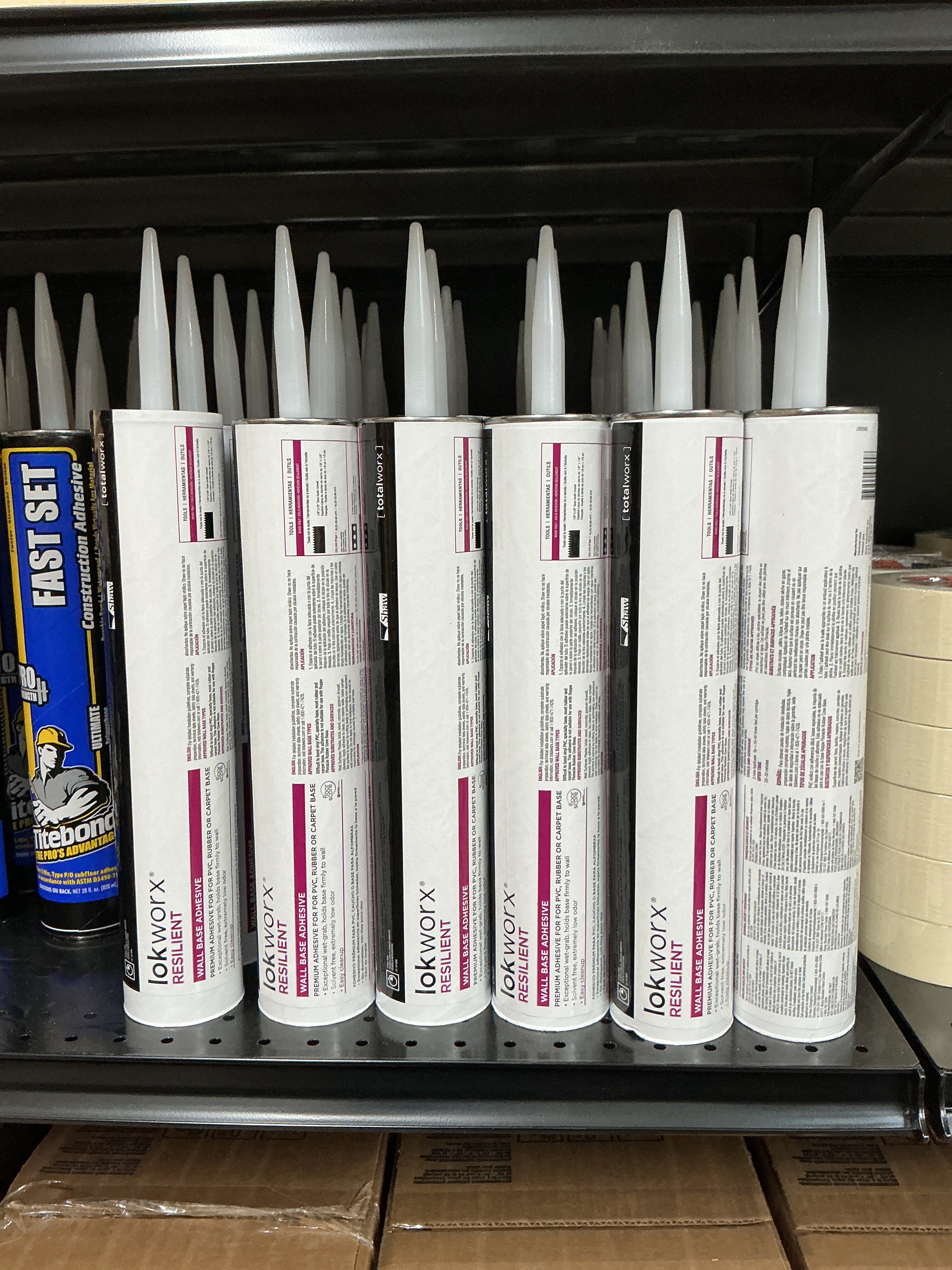 LOKWORX RESILIENT- Wall Base Adhesive