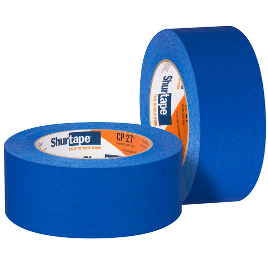 36mm x 55m (1.41in X 60yd) Shurtape Blue Painter's Tape - Multi-Surface