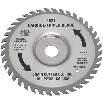CRAIN #821 Carbide-Tipped Undercut Blade