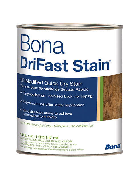 BONA DriFast Quick Dry Stain 1-QT Can
