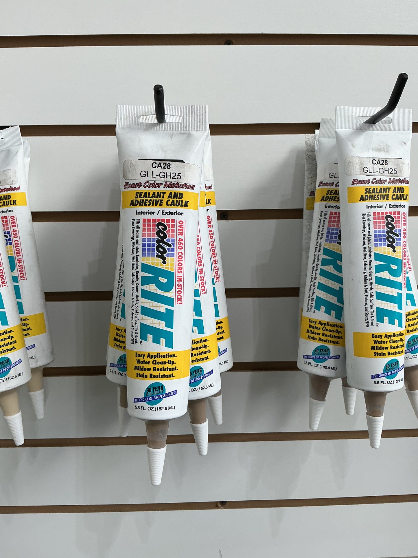 Color Rite Acrylic Sealant & Adhesive Caulking 5.5 Oz Tube