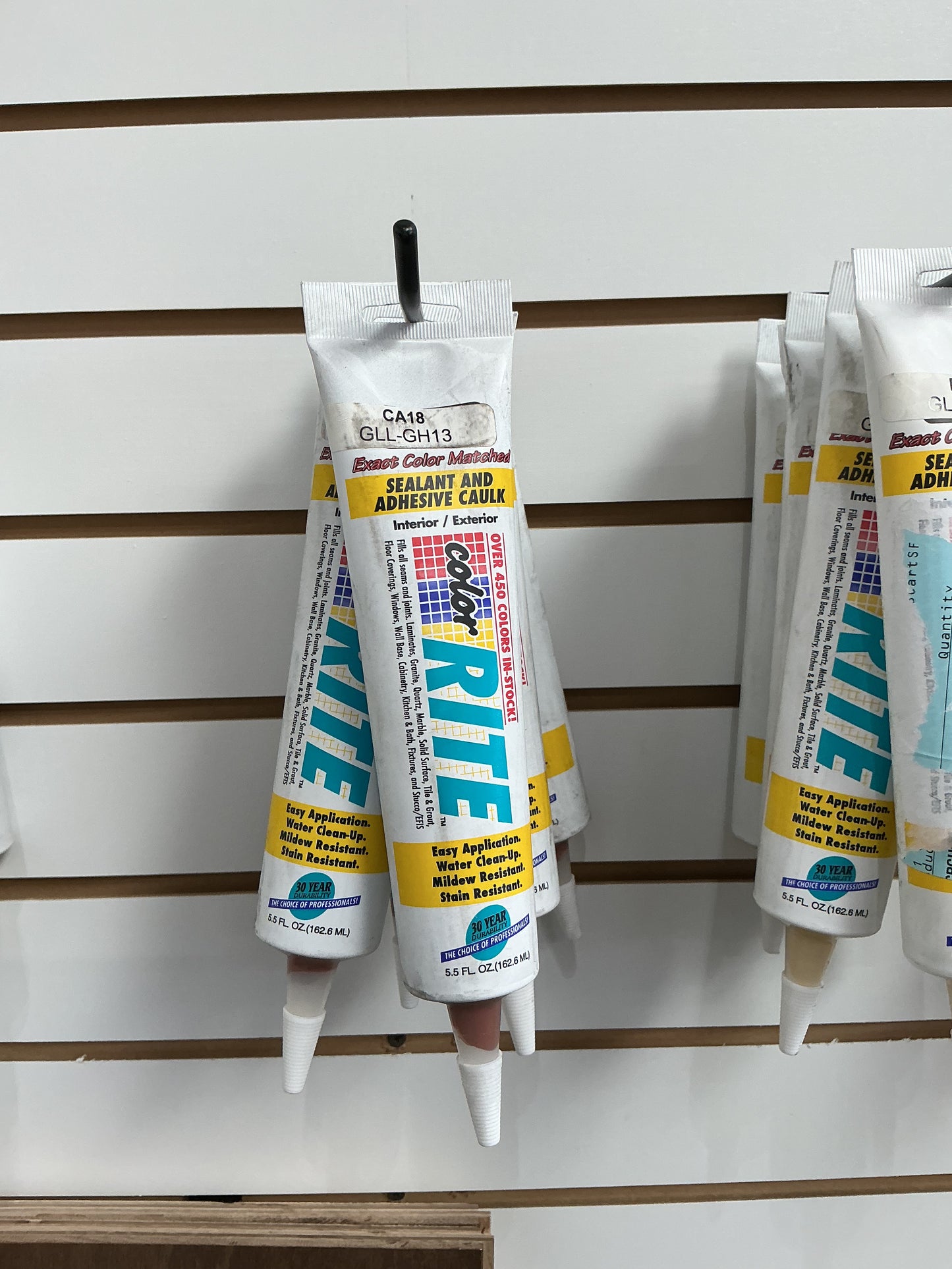 Color Rite Acrylic Sealant & Adhesive Caulking 5.5 Oz Tube