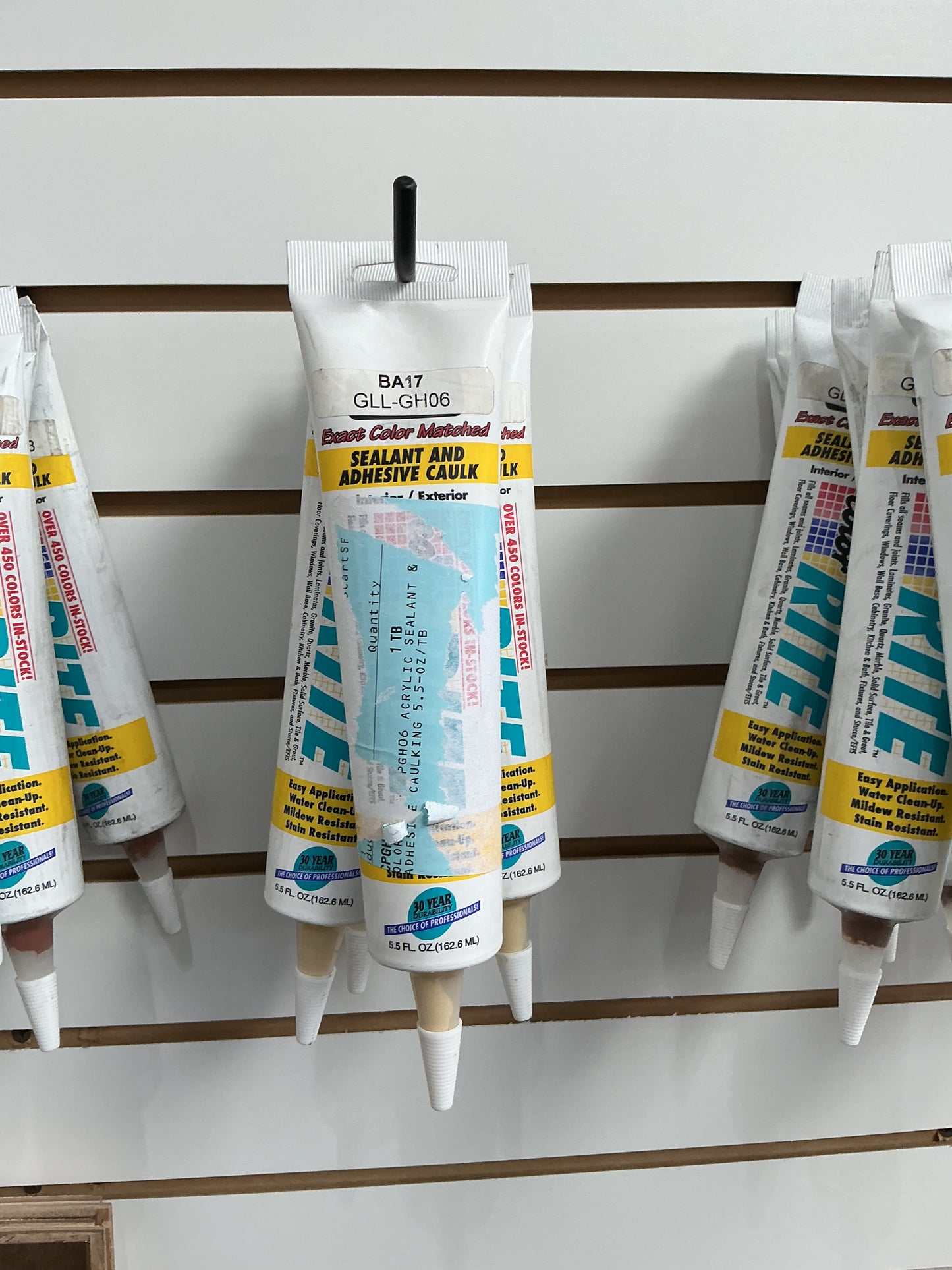 Color Rite Acrylic Sealant & Adhesive Caulking 5.5 Oz Tube