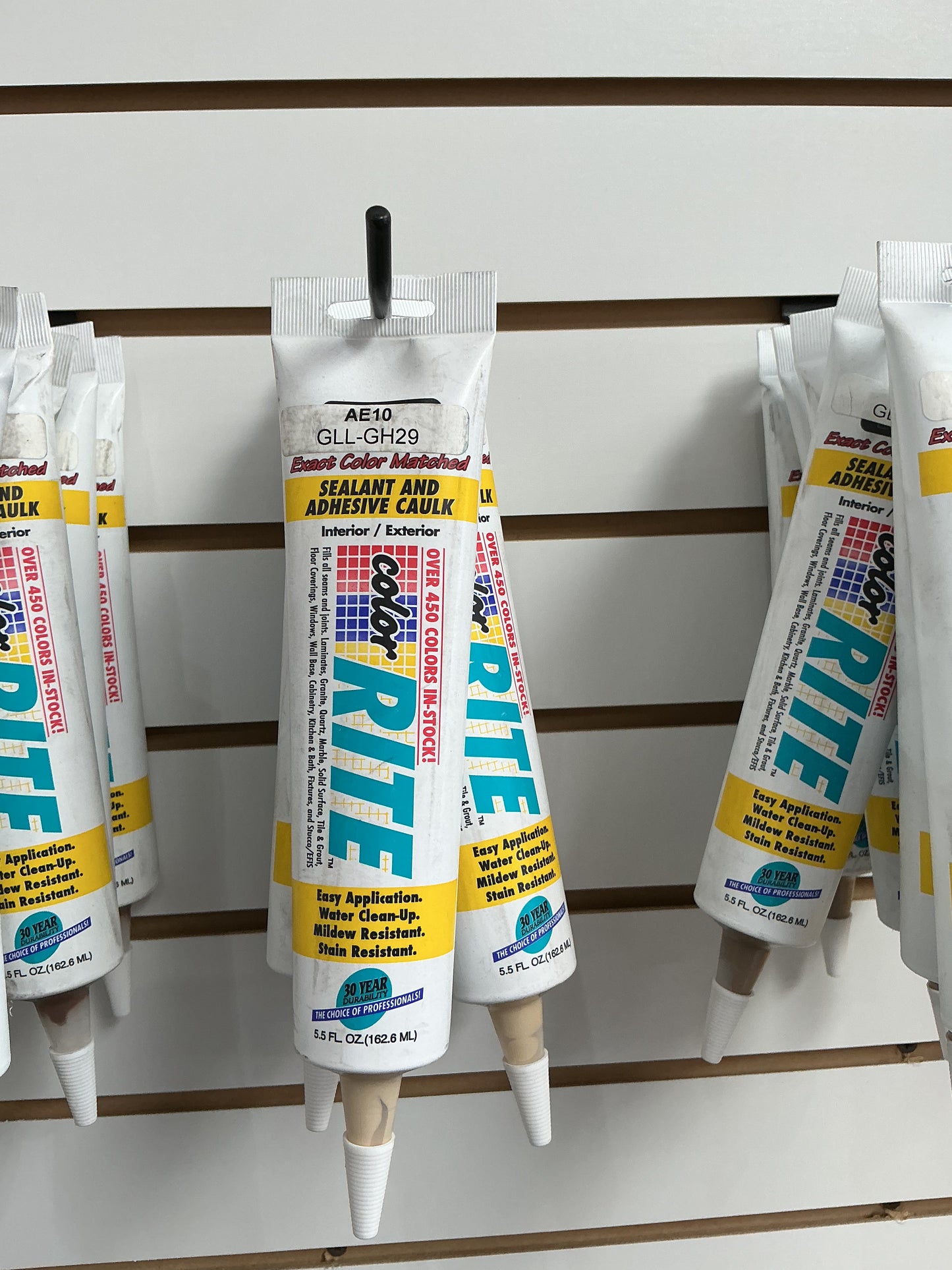 Color Rite Acrylic Sealant & Adhesive Caulking 5.5 Oz Tube