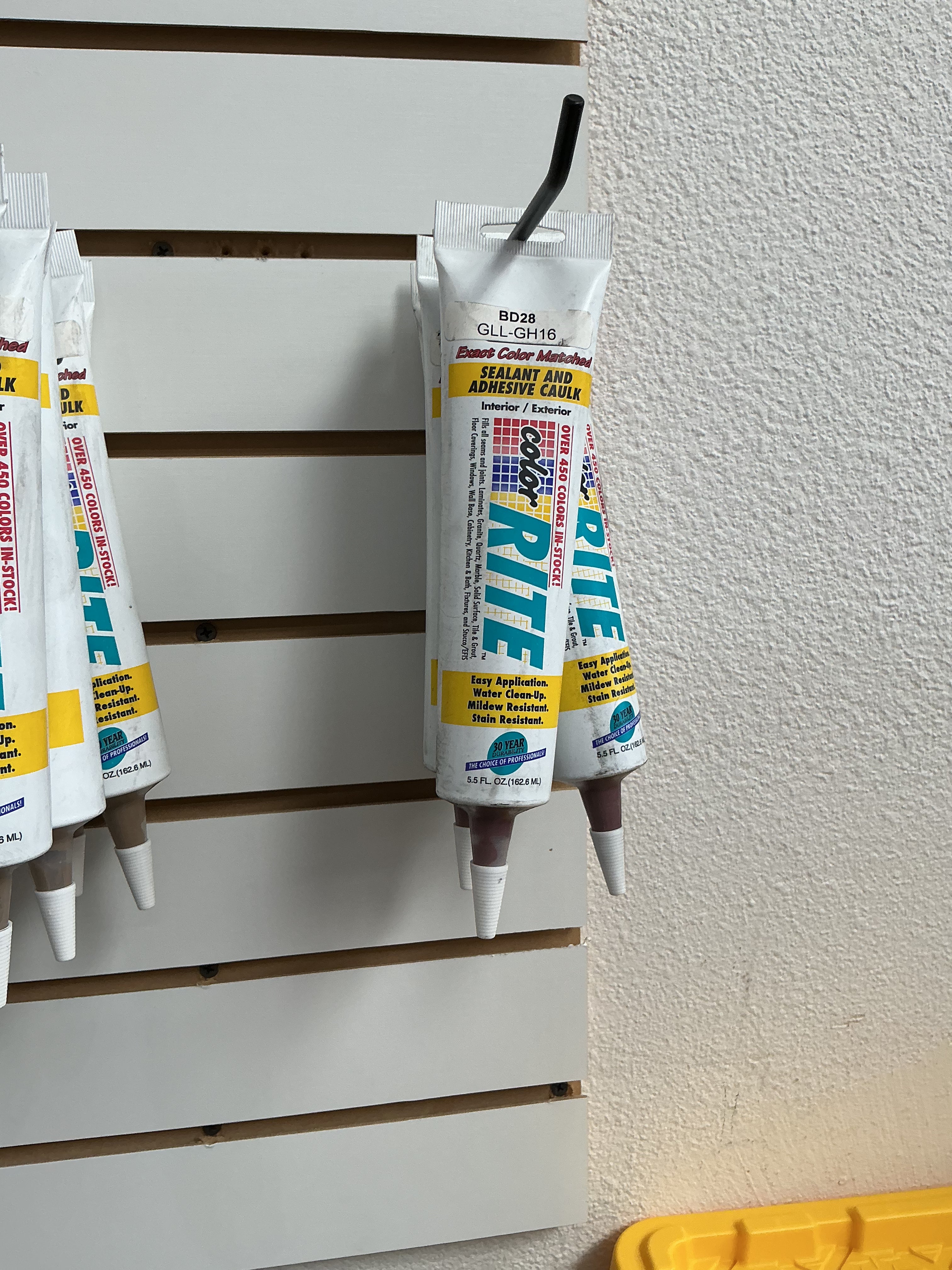 Color Rite Acrylic Sealant & Adhesive Caulking 5.5 Oz Tube