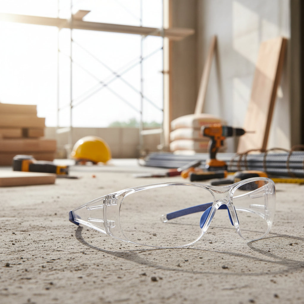 Deluxe Wraparound Safety Glasses