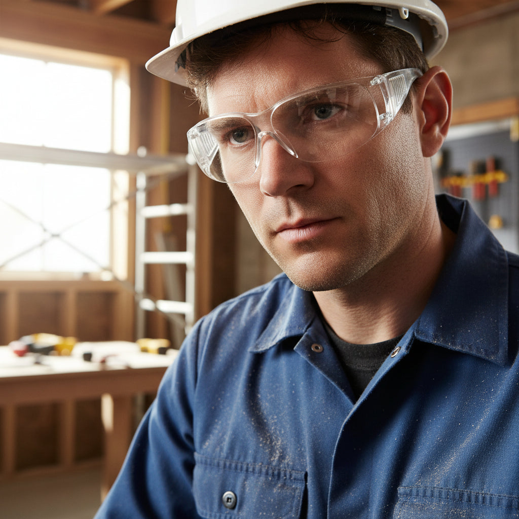 Anti-Fog Wraparound Safety Glasses