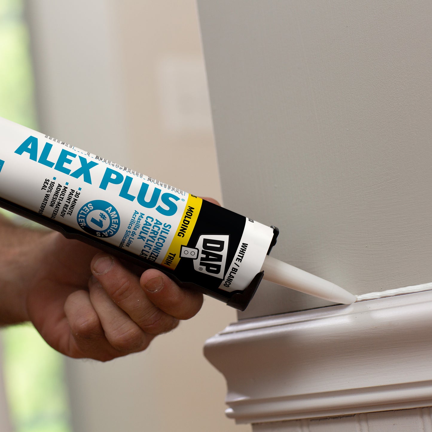 DAP Alex Plus Acrylic Caulking White 10.1oz