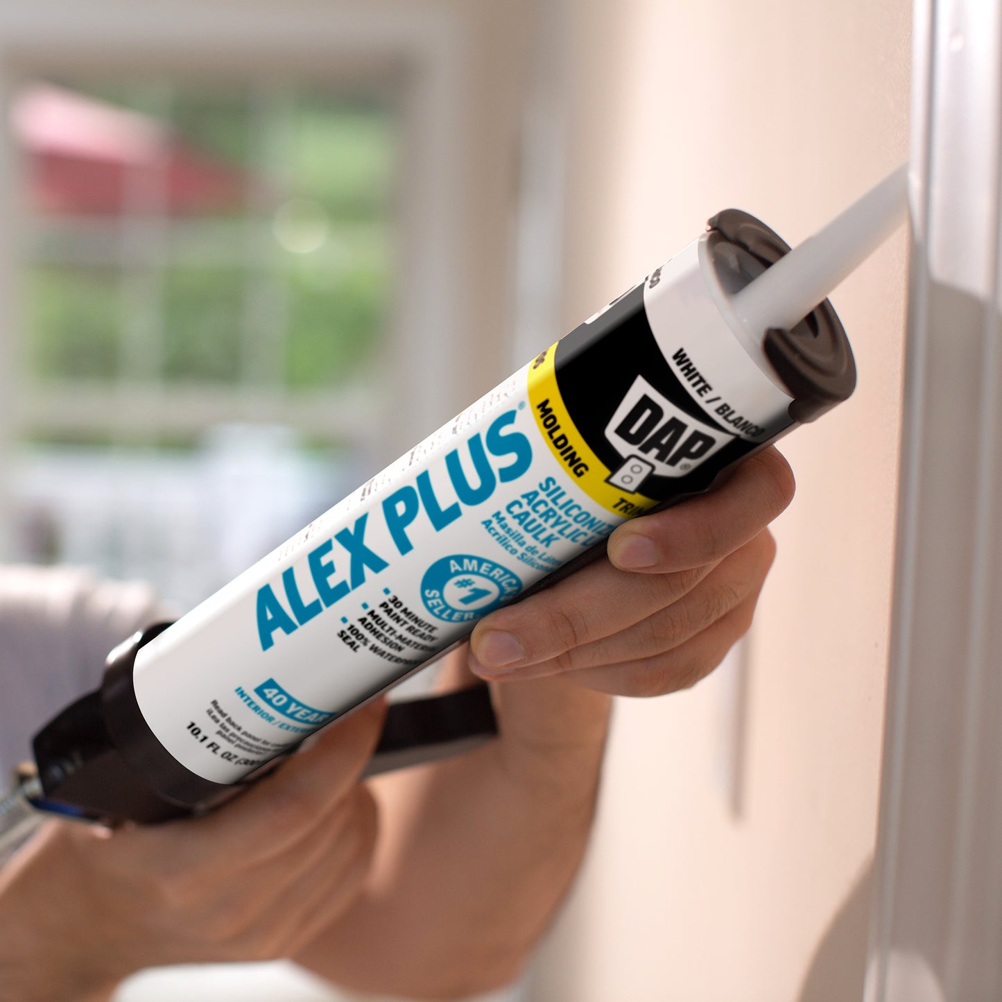 DAP Alex Plus Acrylic Caulking White 10.1oz