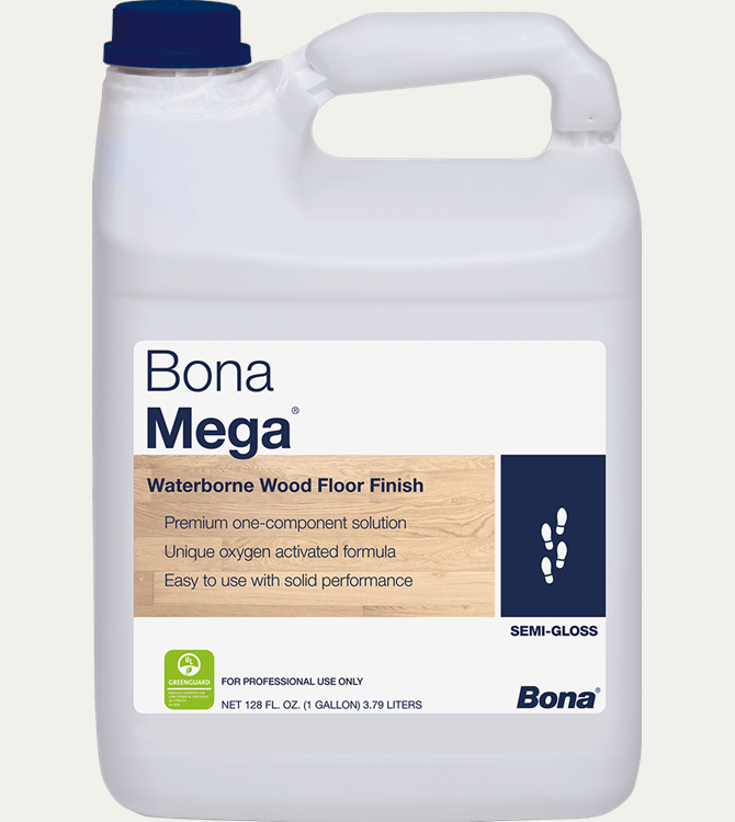 BONA Mega Waterborne Satin Finish