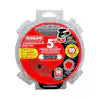 DIABLO 5 in. 80-Grit Hook and Lock ROS Sanding Discs