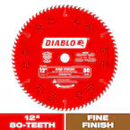 DIABLO 12in. x 80-Tooth Fine Finish Saw Blade
