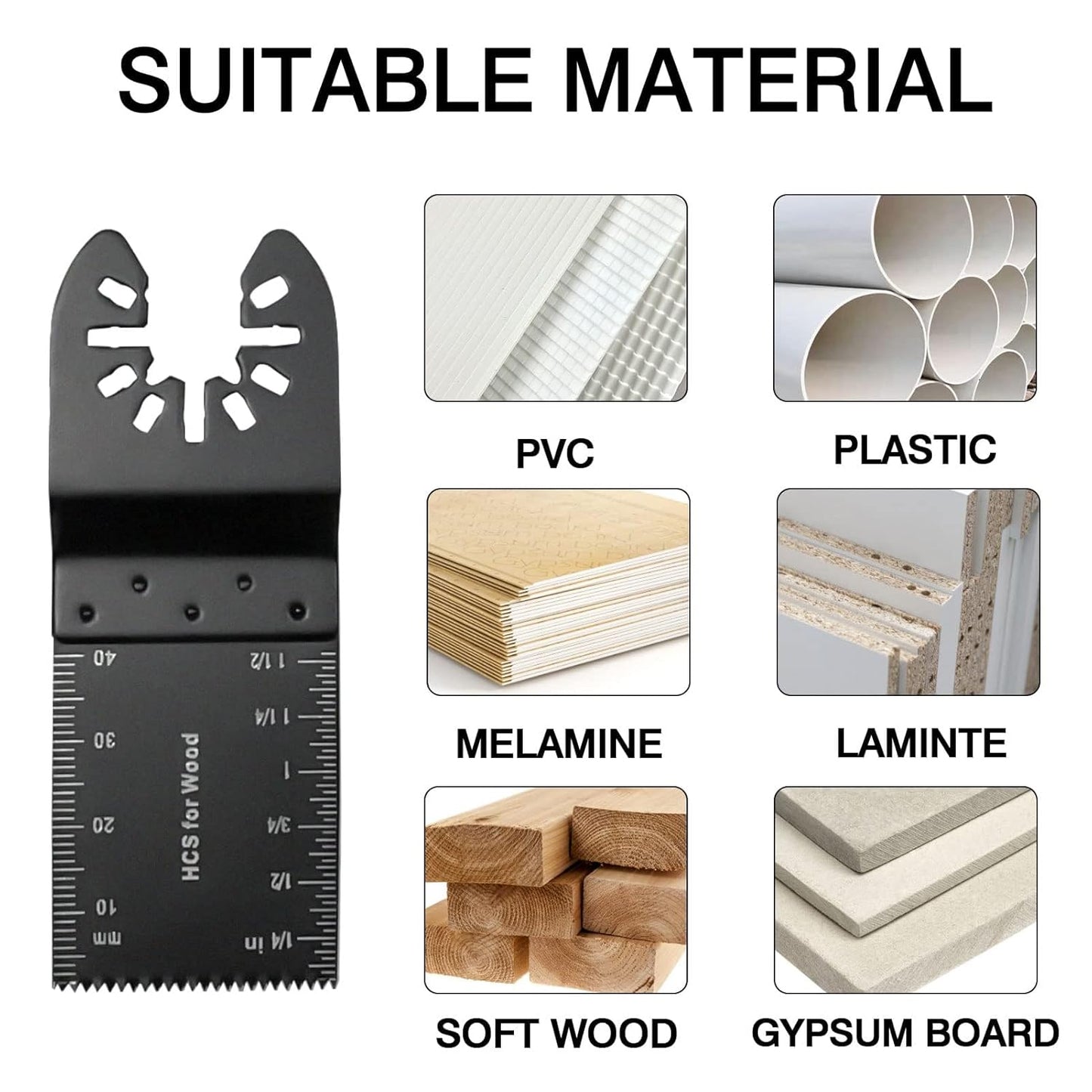 Universal Oscillating Tool Blades