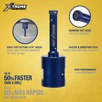 QEP Xtreme 5/16" Diamond Hole Saws for Angle Grinder