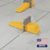 QEP Xtreme Gray 1/32 in. Clip, Part A of 2-Part Tile Leveling System 500-Pack