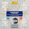 QEP Xtreme White 1/16 in. Clip, Part A of 2-Part Tile Leveling System 500-Pack