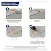 QEP Xtreme Yellow Wedge, Part B of Two-Part Tile Leveling System 500-Pack