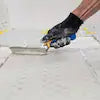 QEP 6 in. x 2 in. Comfort Grip Flat Margin Flooring Trowel