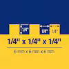 QEP 1/4 in. x 1/4 in. x 1/4 in. Square-Notch Flooring Trowel