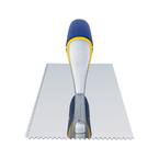 QEP 3/16 in. x 5/32 in. Comfort Grip V-Notch Flooring Trowel