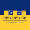 QEP Xtreme 1/4 in. x 1/4 in. x 1/4 in. Square-Notch Trowel