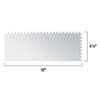 QEP Xtreme 1/4 in. x 1/4 in. x 1/4 in. Square-Notch Trowel