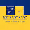 QEP Xtreme 1/2 in. x 1/2 in. x 1/2 in. Square-Notch Trowel