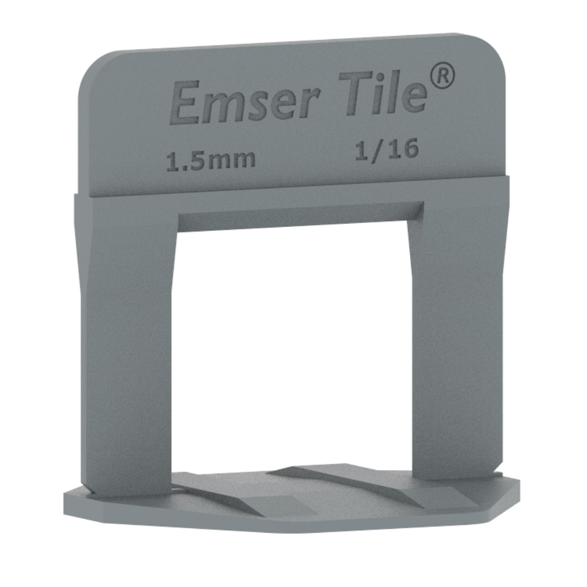 EMSER E-LEVEL CLIP 1/16" 2000pc Part A of 2-part System